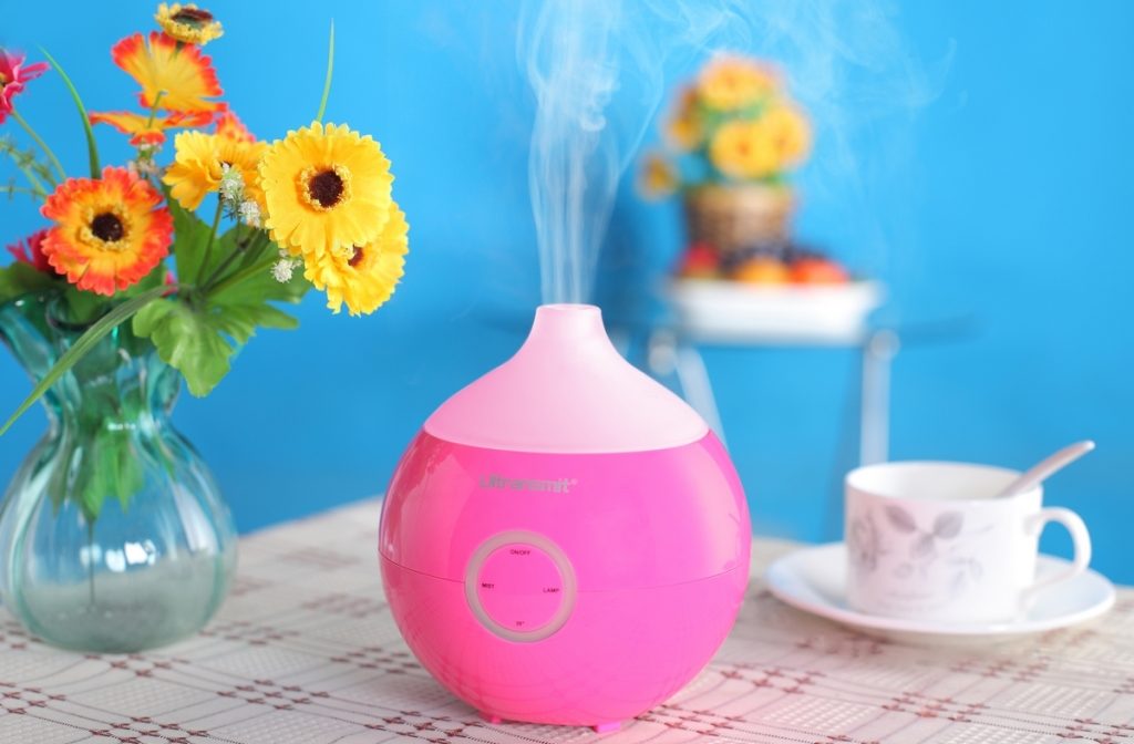 Humidificador en el departamento