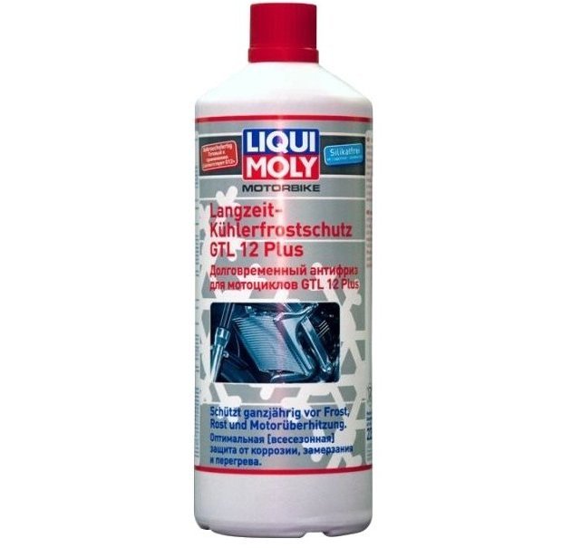 Liqui Moly Motorrad Langzeit Kühlerfrostschutz GTL 12 Plus 1L