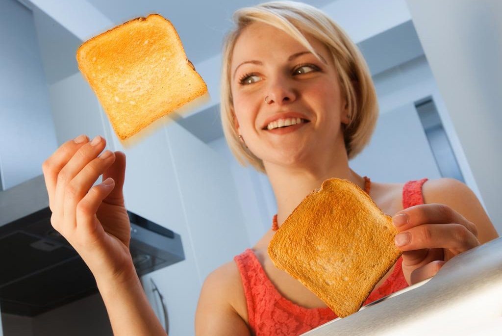 El resultado de la tostadora.