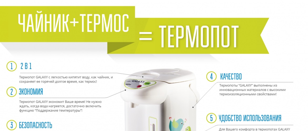 Избор на най-добрия модел на термична пот
