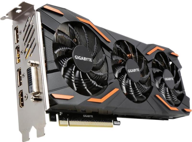 Gigabájt GeForce GTX 1080 fotó