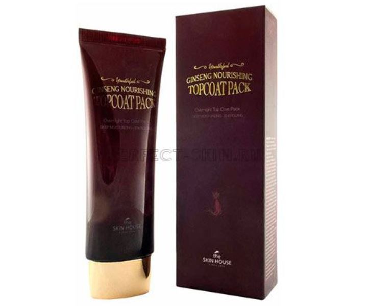 Foto del paquete de capa superior nutritiva de ginseng de The Skin House