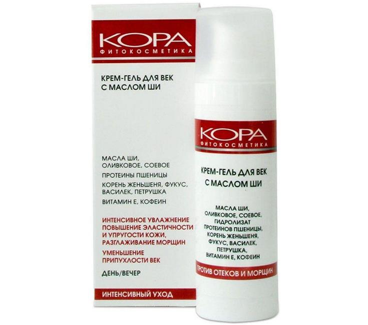 Foto de gel de crema de manteca de karité Kora