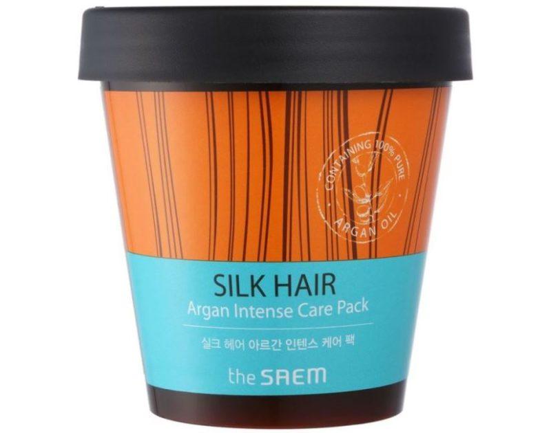 Saem Silk Hair Argan Intense Care Pack-foto