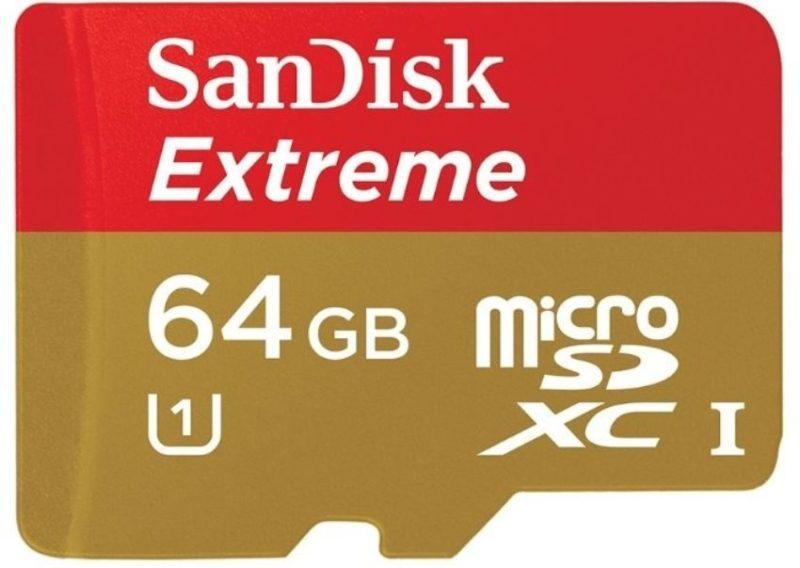 Foto SanDisk Extreme microSDXC Clase 10
