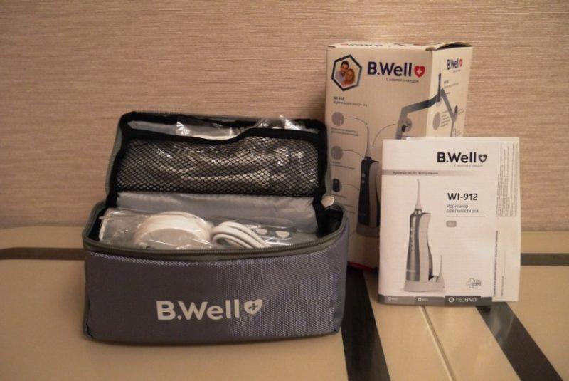 Conveniente bolsa de transporte incluida B Well WI-912
