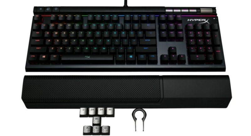 HyperX ötvözet Elite RGB (Cherry MX Red) fekete USB fénykép
