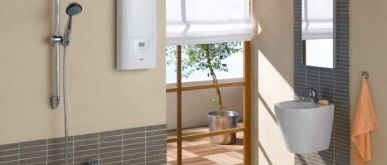 Auswahl des besten elektrischen Durchlauferhitzers