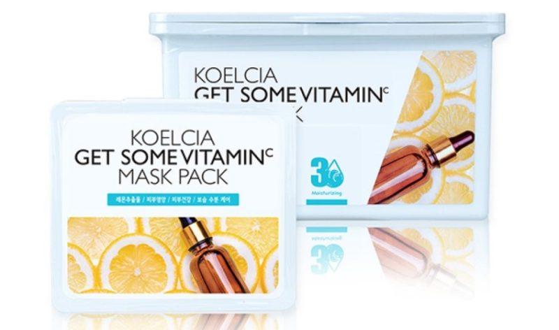 KOELCIA Cloth Mask Obtenga un paquete de mascarillas con vitamina C photo