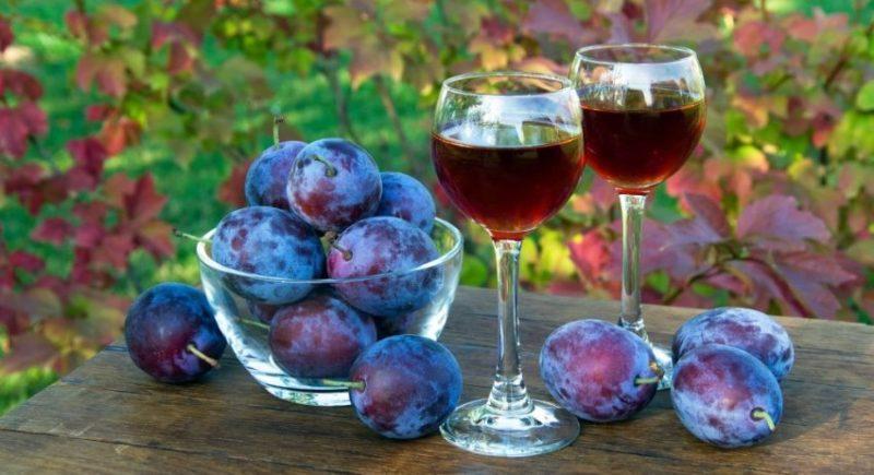 Foto de vino de ciruela